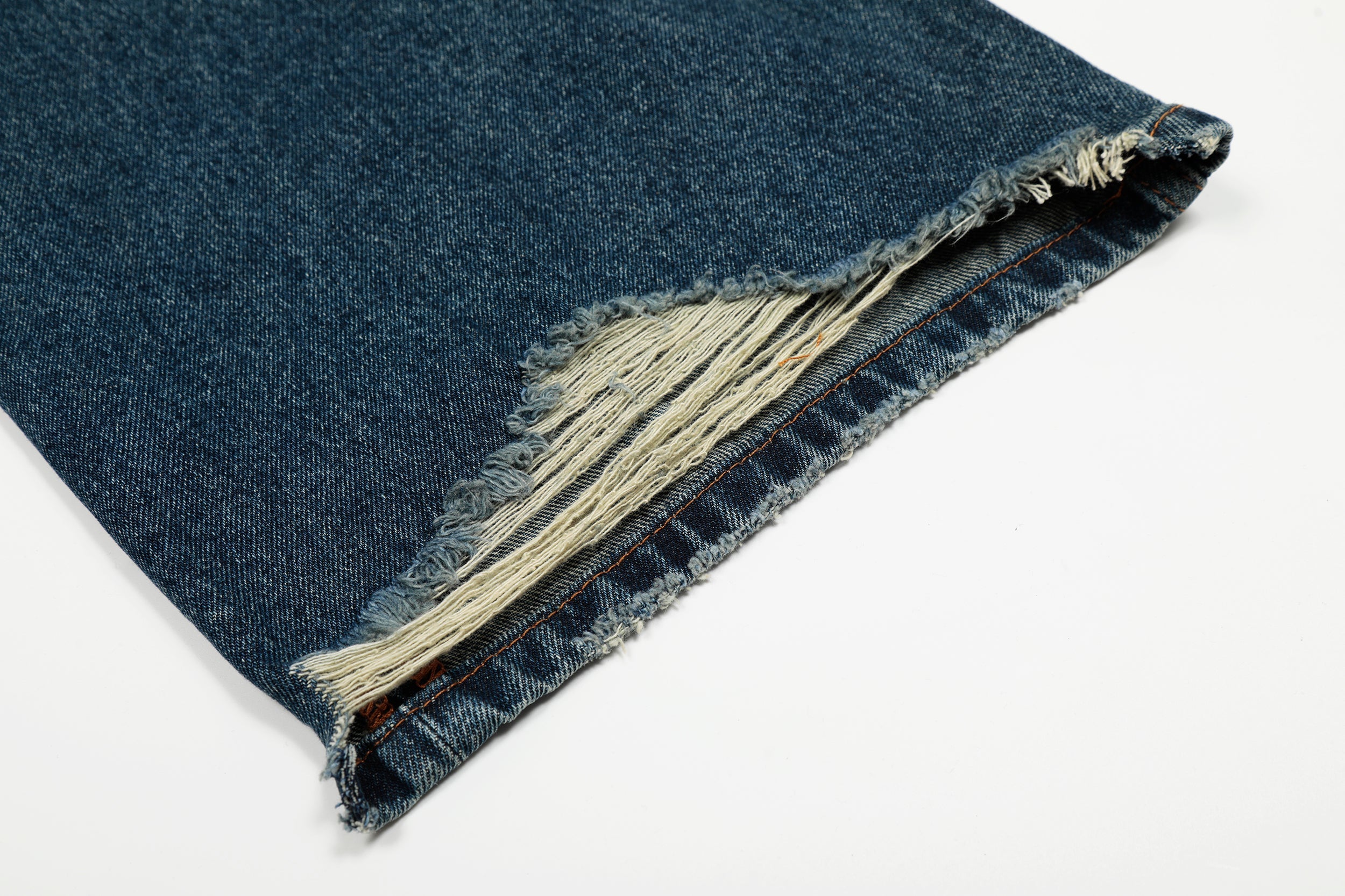 Omirad Vintage Wash Wide-Leg Jeans | Paint-Splatter Denim