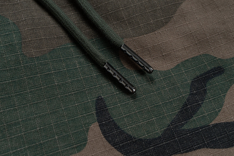 Omirad Double-Waist Camo Cargo Pants | Wide Leg Streetwear