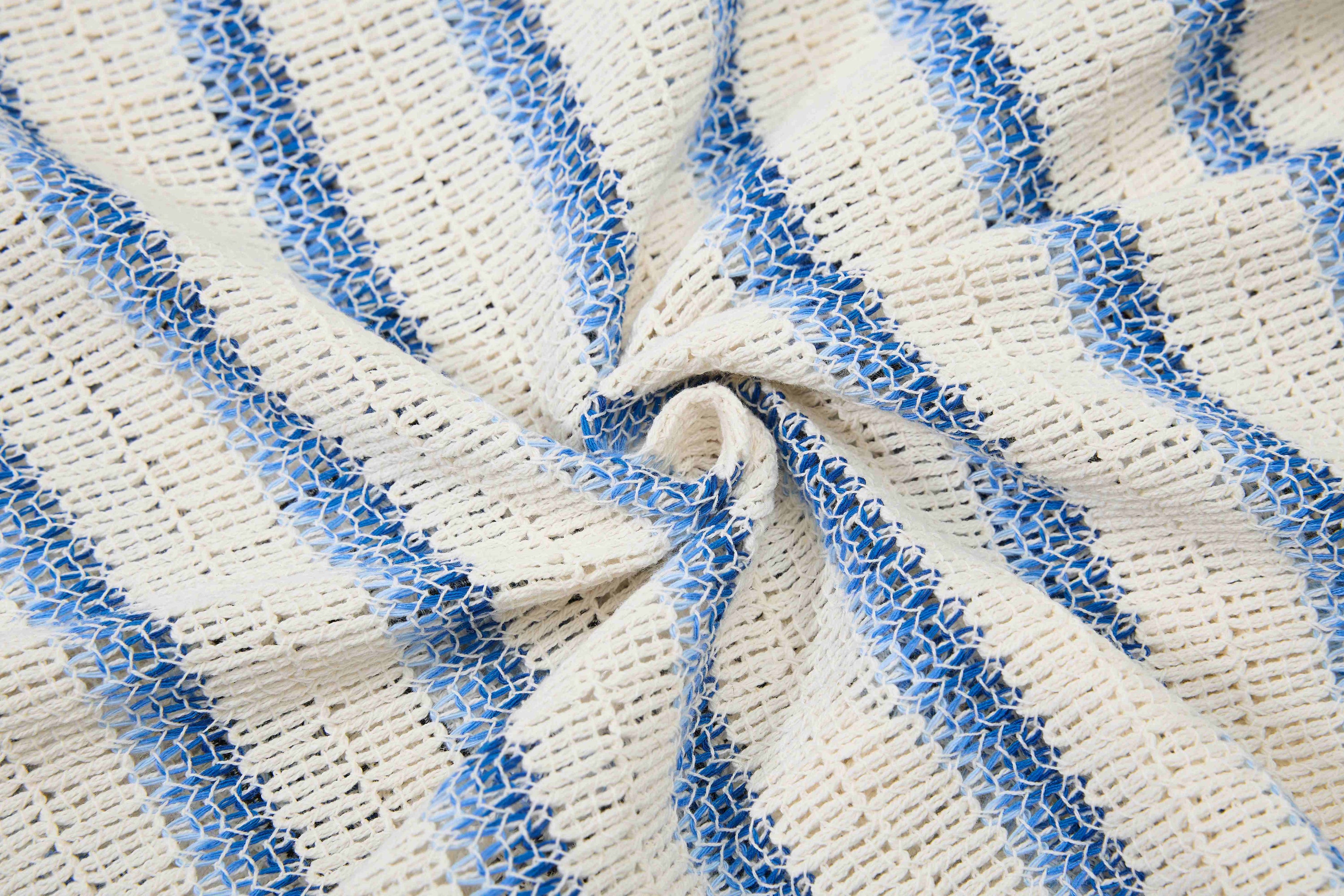 Omirad Varsity Stripe Knit Tee | Collegiate Streetwear
