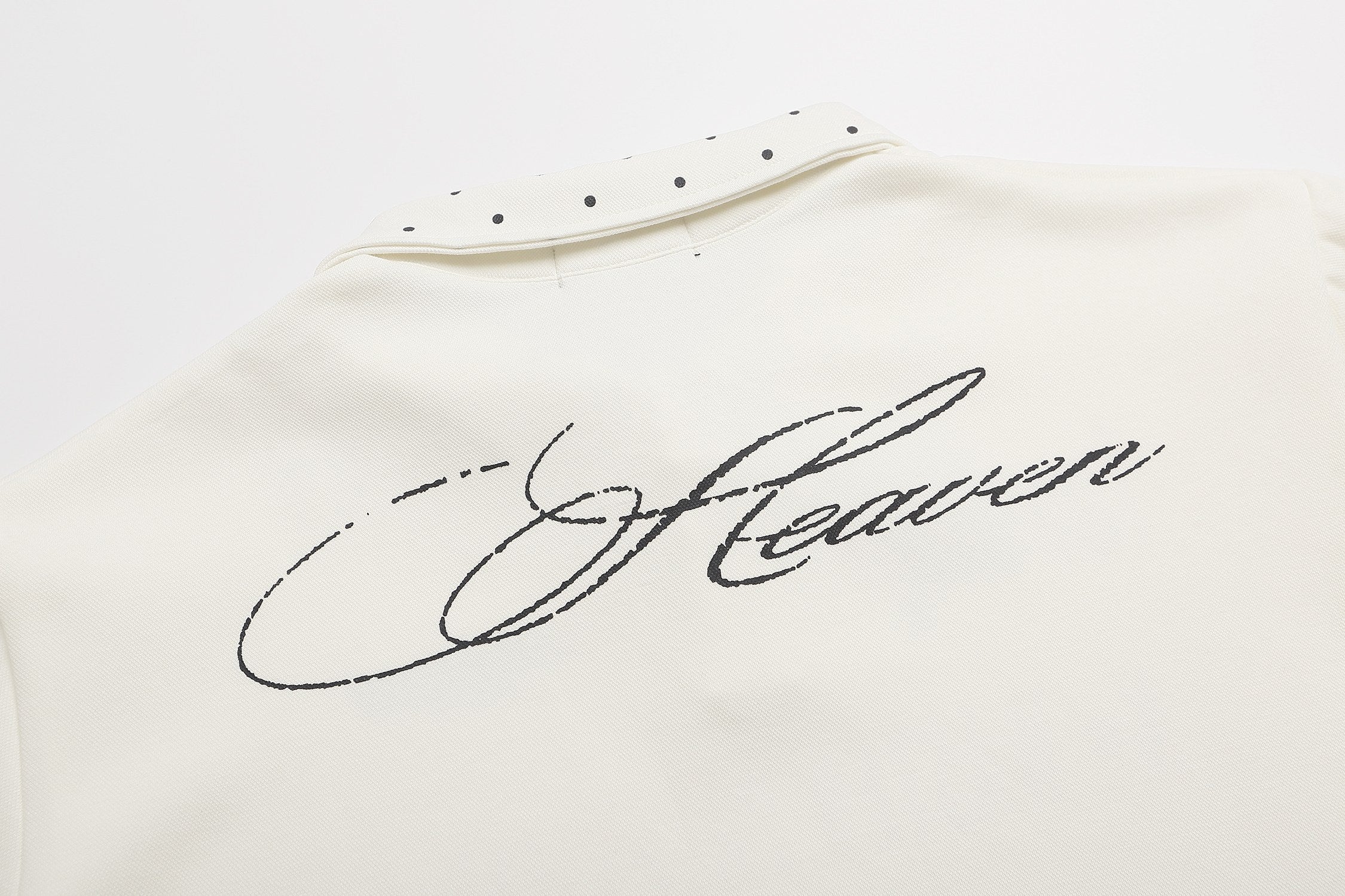 Studded Collar Graphic Polo Shirt | Y2K Streetwear