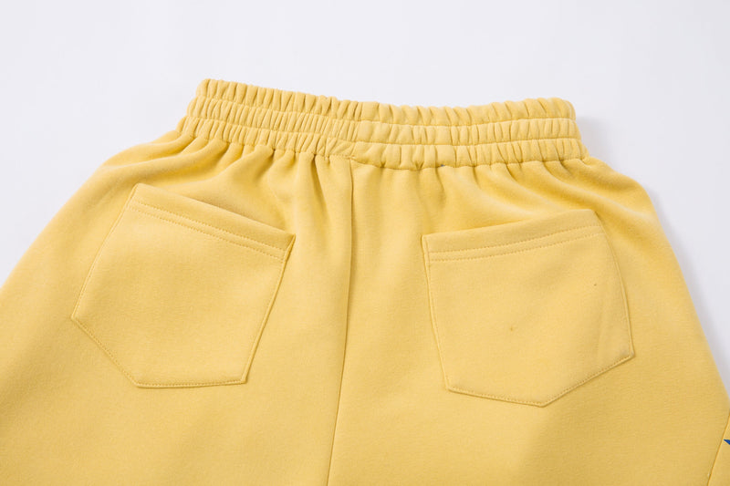 Omirad Star Paneled Wide-Leg Sweatpants | Y2K Streetwear