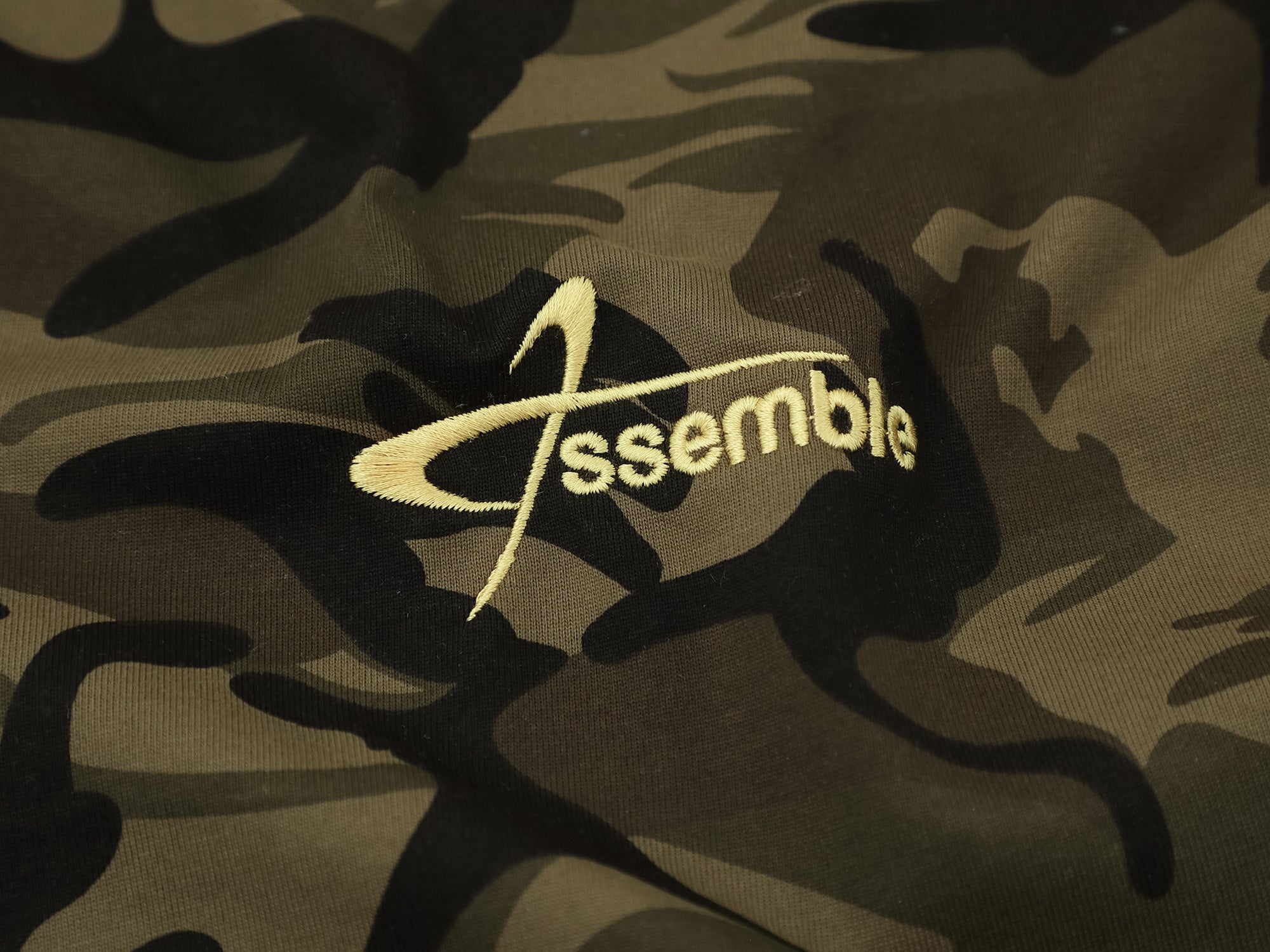 Assemble Layered Camo Long Sleeve Tee | Street Style