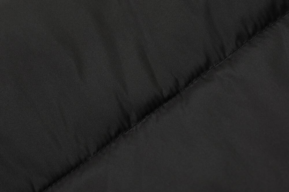 Reversible Check Puffer Jacket | Plaid & Black | SEAKOFF