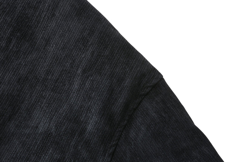 Faux Fur-Lined Corduroy Bomber Jacket | Omirad by SEAKOFF