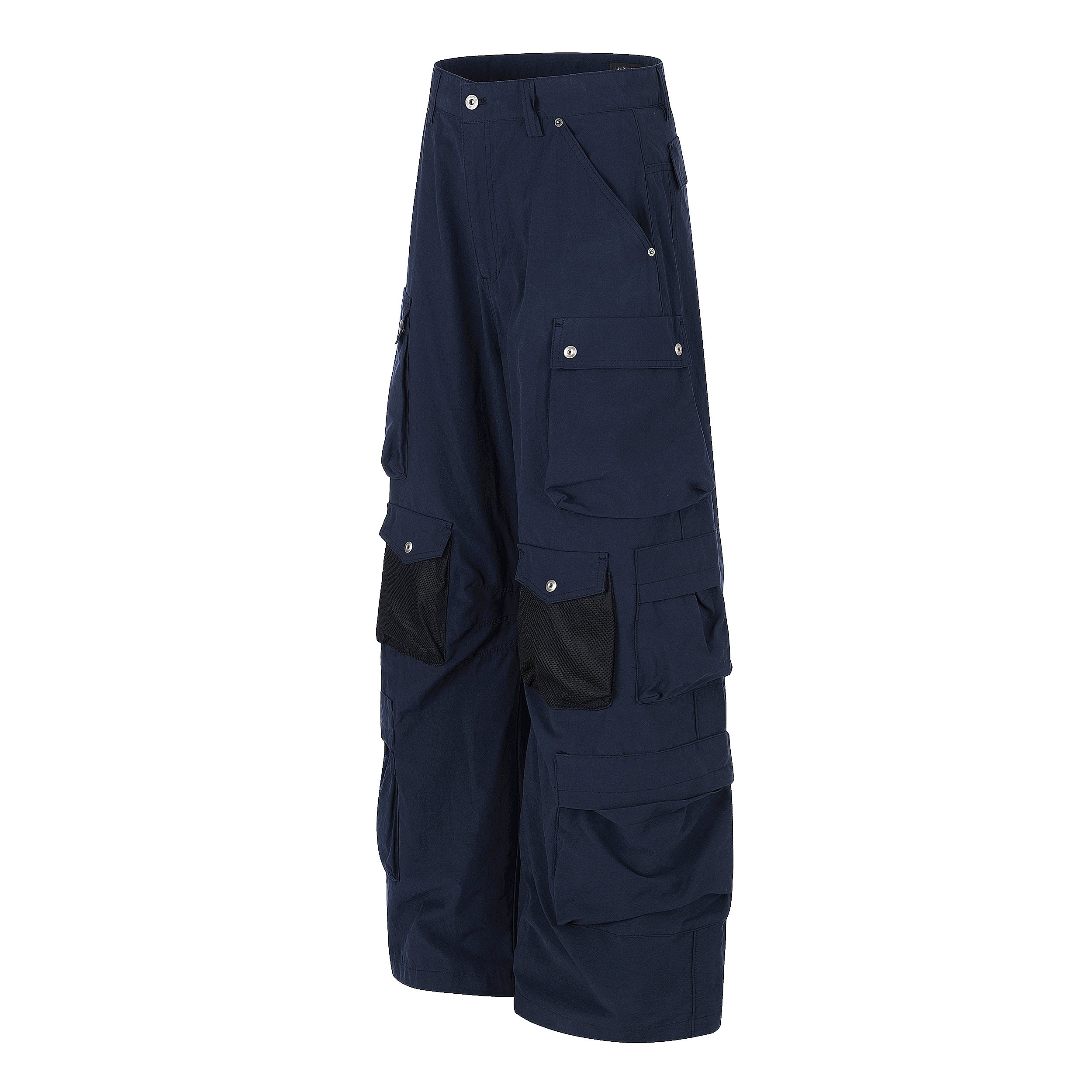 Omirad Utility Cargo Pants | Wide-Leg Techwear Streetwear