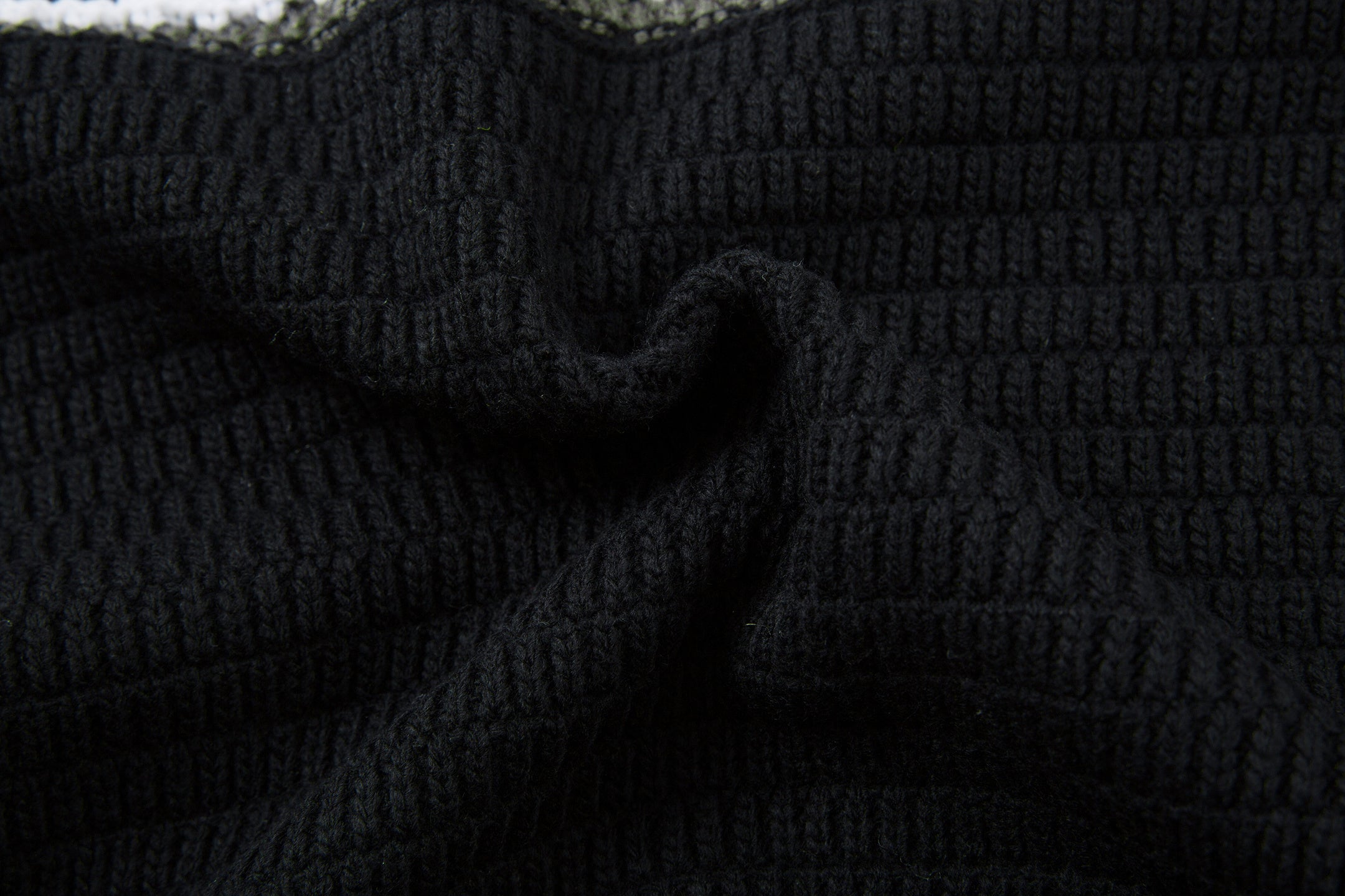 Men's Striped Knit Polo Sweater | Relaxed Streetwear Pullover