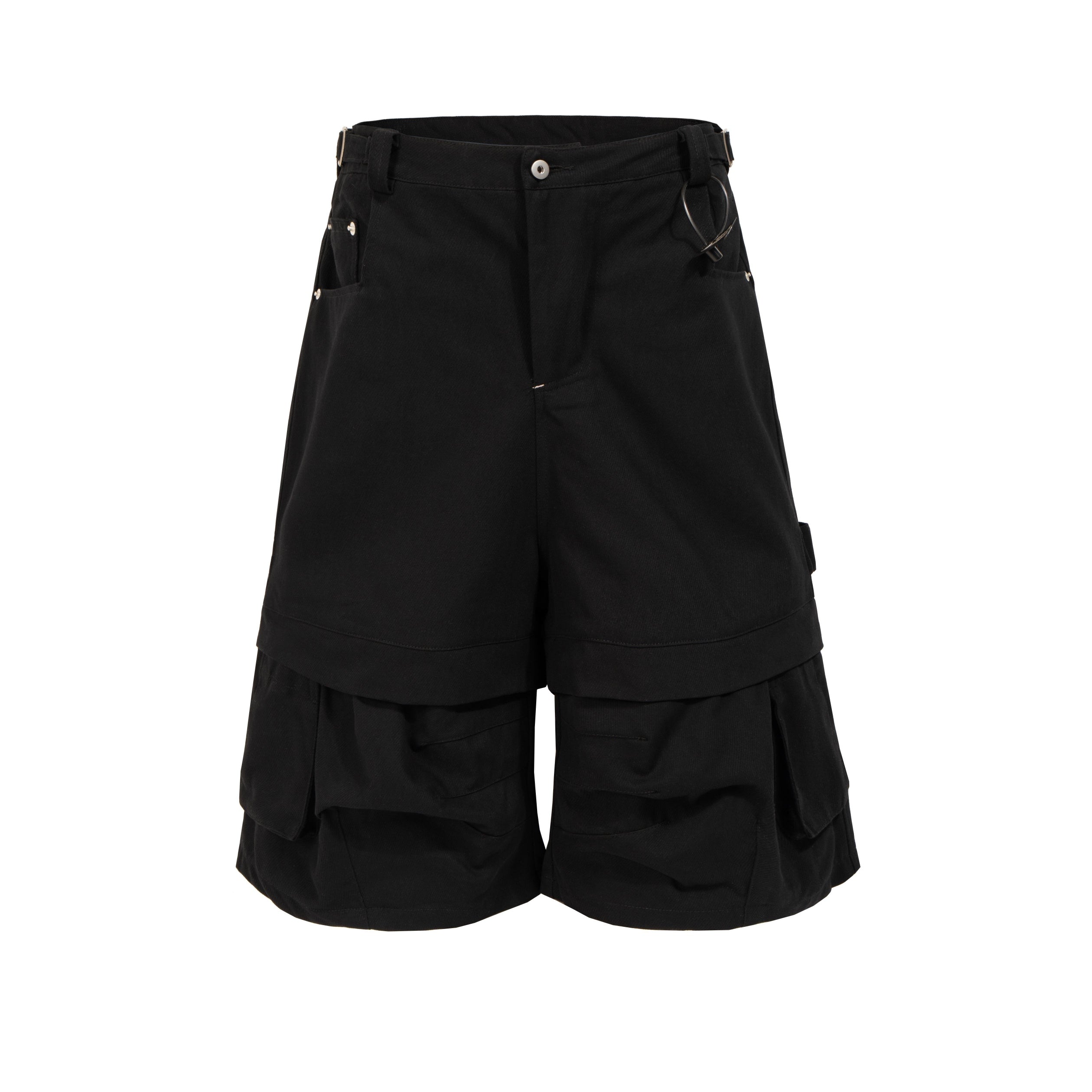 Omirad Layered Utility Cargo Shorts | Tactical Streetwear