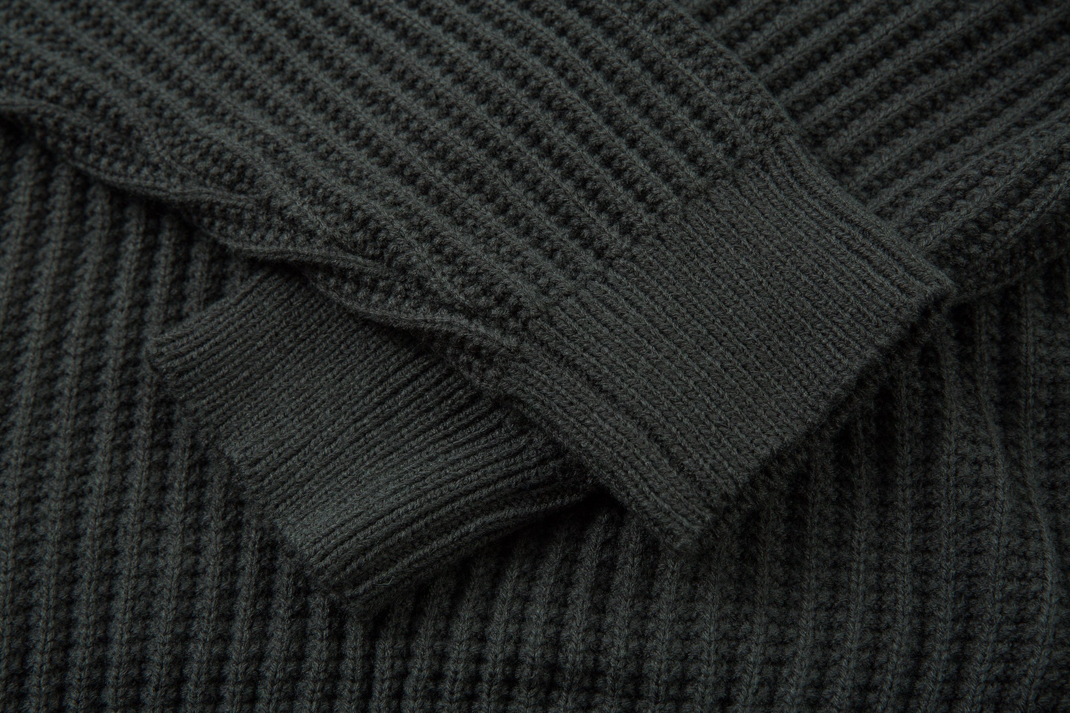 Men's Ribbed Half-Zip Knit Sweater | Clean Streetwear Style