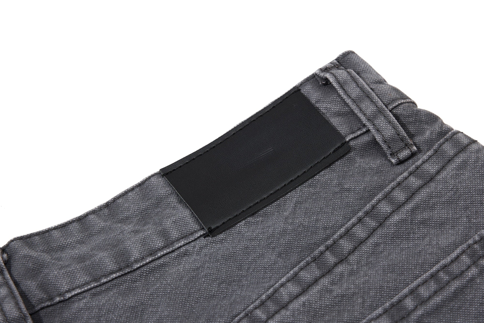 Vintage Fade Wide-Leg Denim Pants | Washed Streetwear Jeans