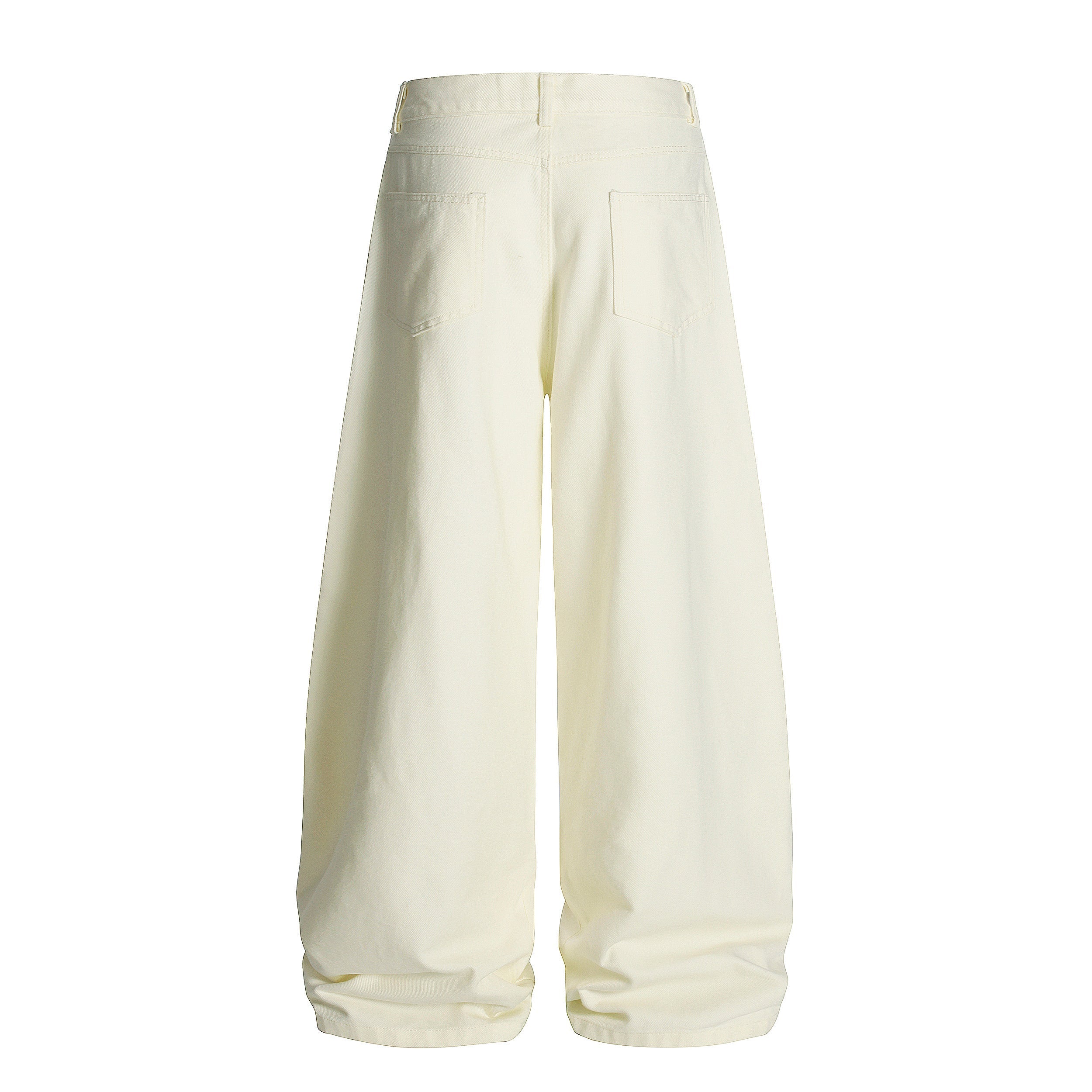 Sea Shell Embroidered Wide-Leg Cargo Pants | Coastal Streetwear