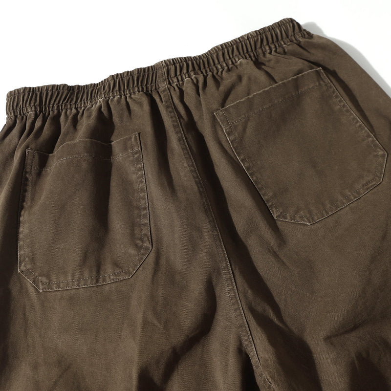 Omirad Curved-Pocket Baggy Cargo Pants | 100% Cotton