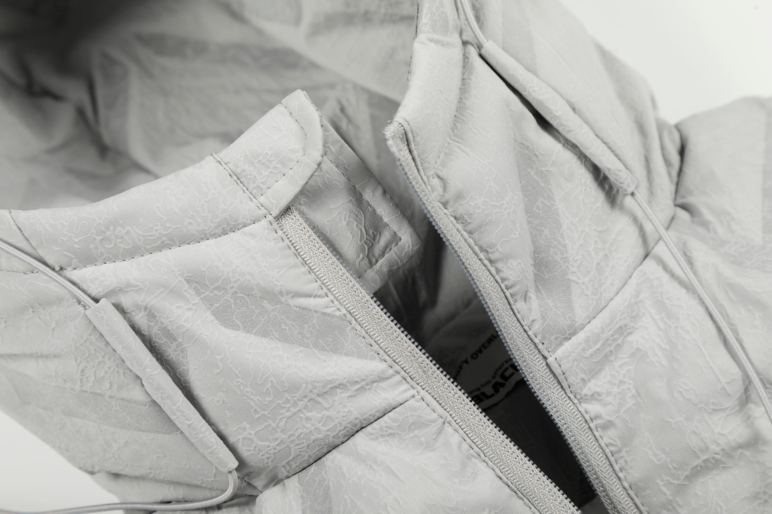 Quilted Hooded Puffer Jacket | Diamond Stitch Winter Coat