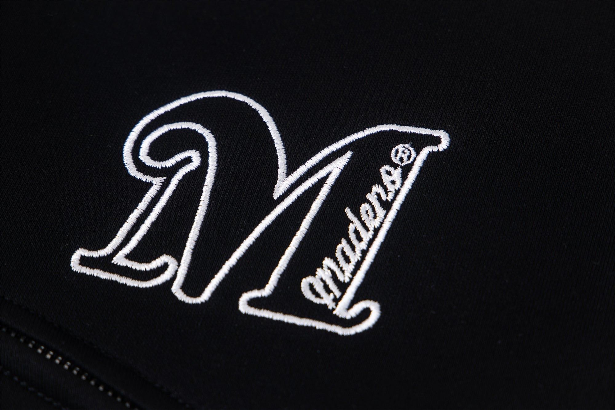 Omirad Plaid-Trim Track Jacket with Embroidered Logo & Pins