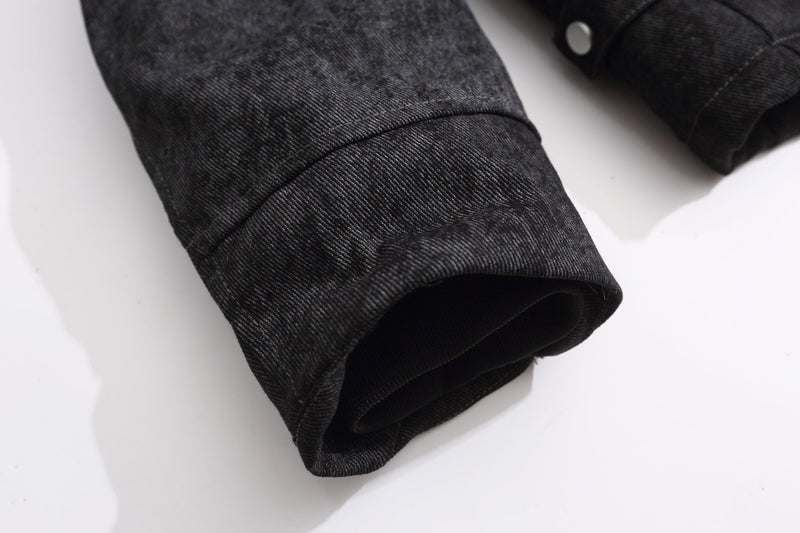 Omirad Vintage Toggle Cotton Jacket | Faux Fur Collar