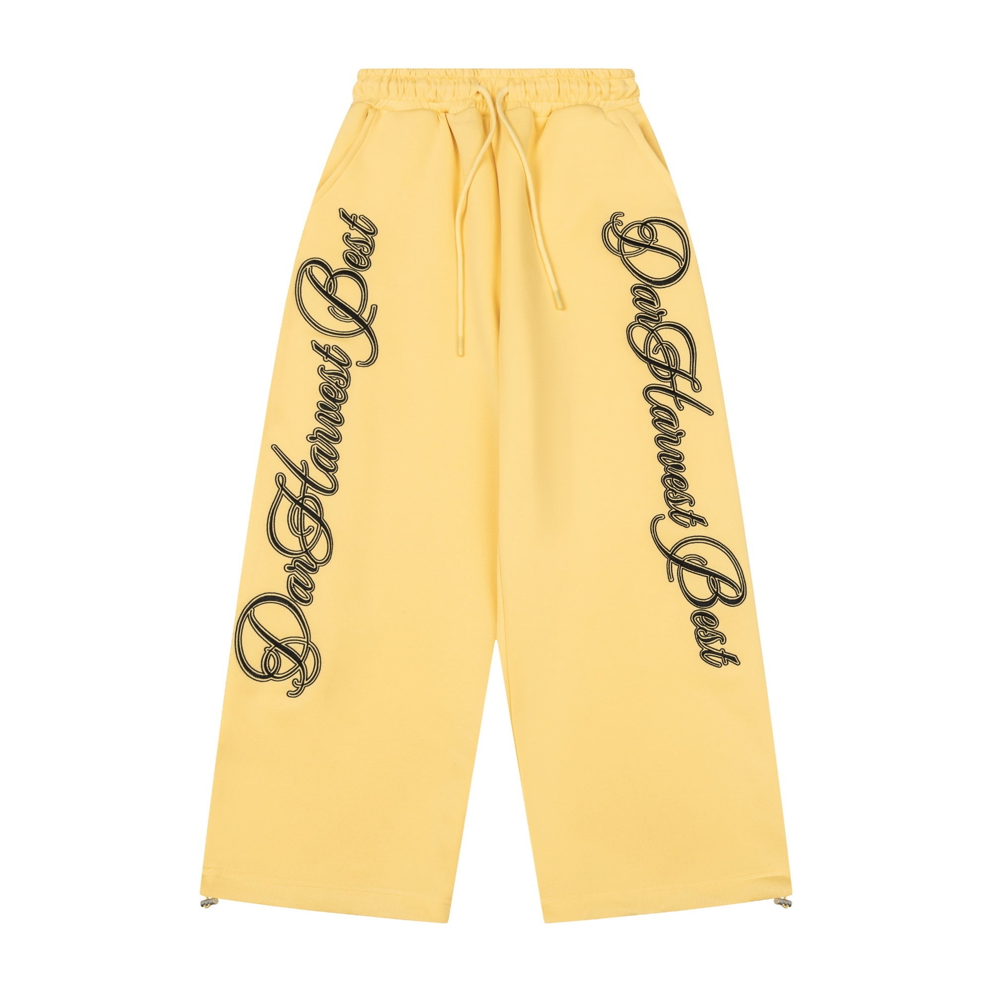 Script Logo Wide-Leg Sweatpants | Streetwear Joggers