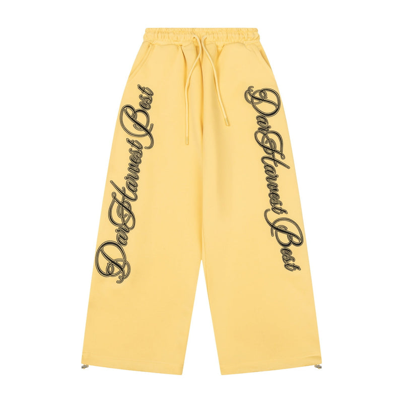 Script Logo Wide-Leg Sweatpants | Streetwear Joggers