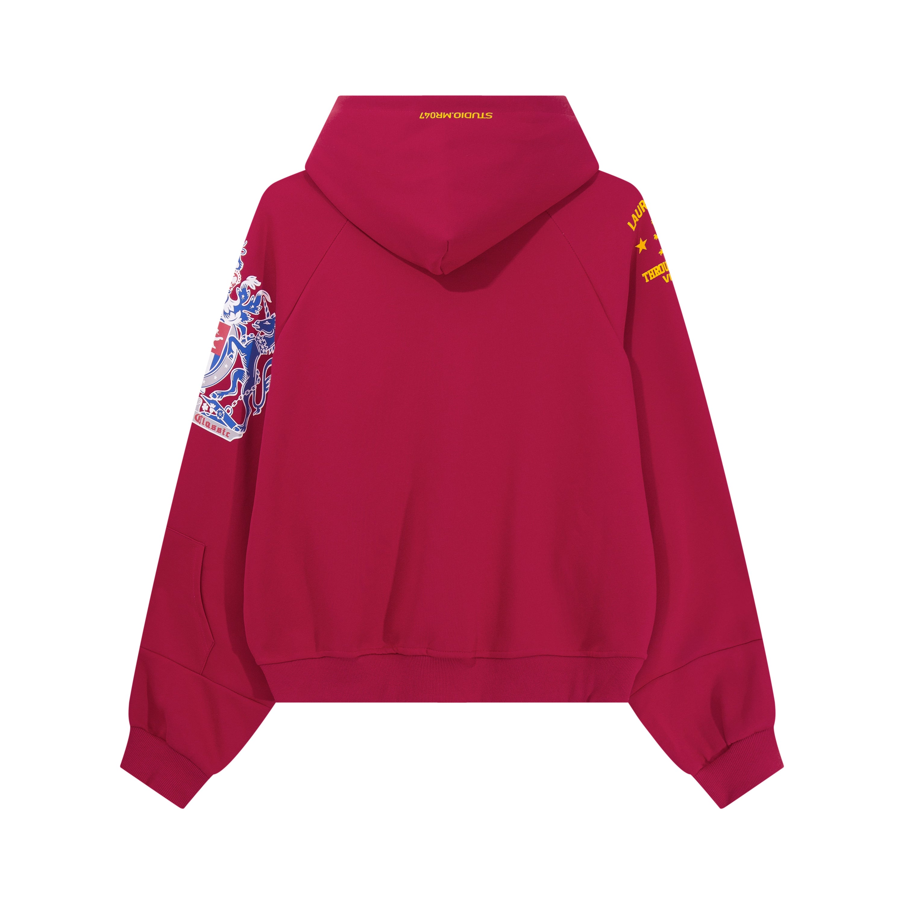 Omirad Aurora Varsity Zip Hoodie | Collegiate Streetwear