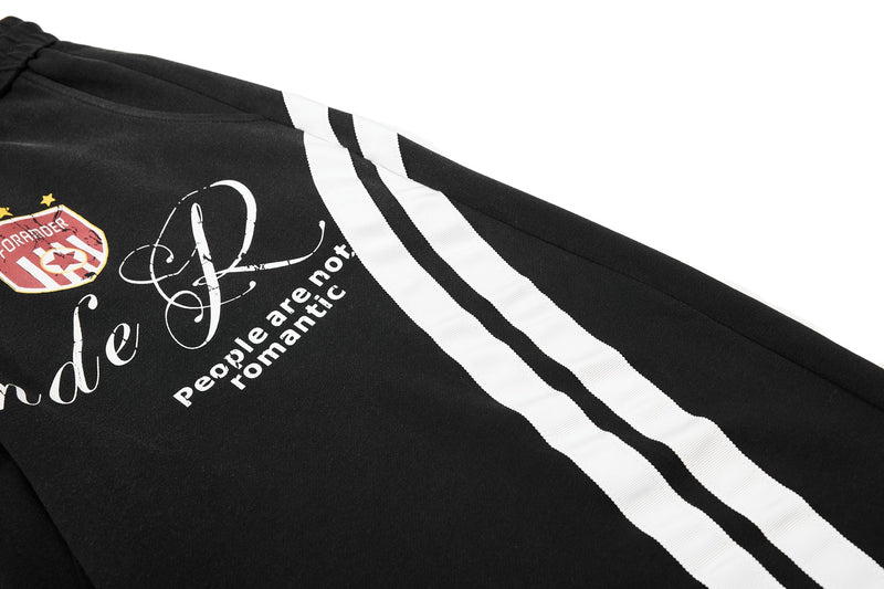 Gradient Track Balloon Pants | Y2K Oversized Streetwear