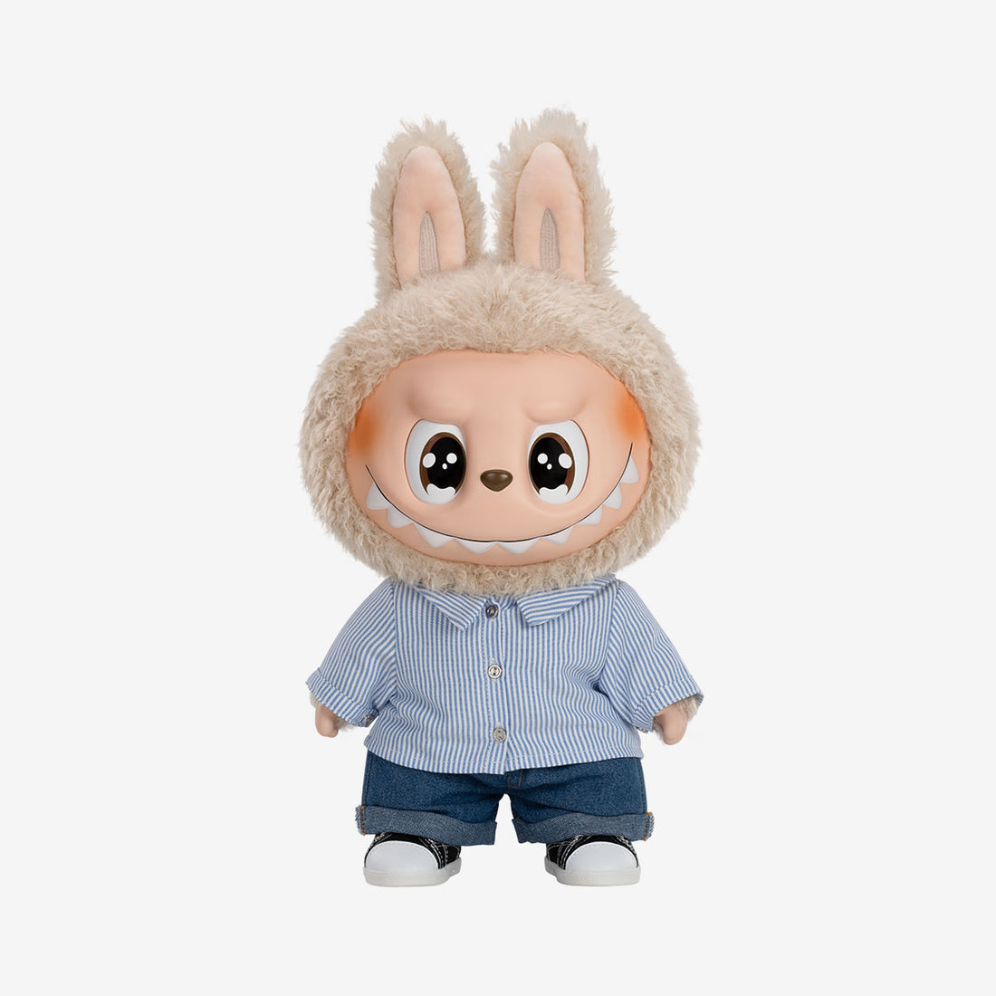 POP MART Labubu Flip With Me Plush Doll – Emotion-Switching Cotton Bunny (40cm)