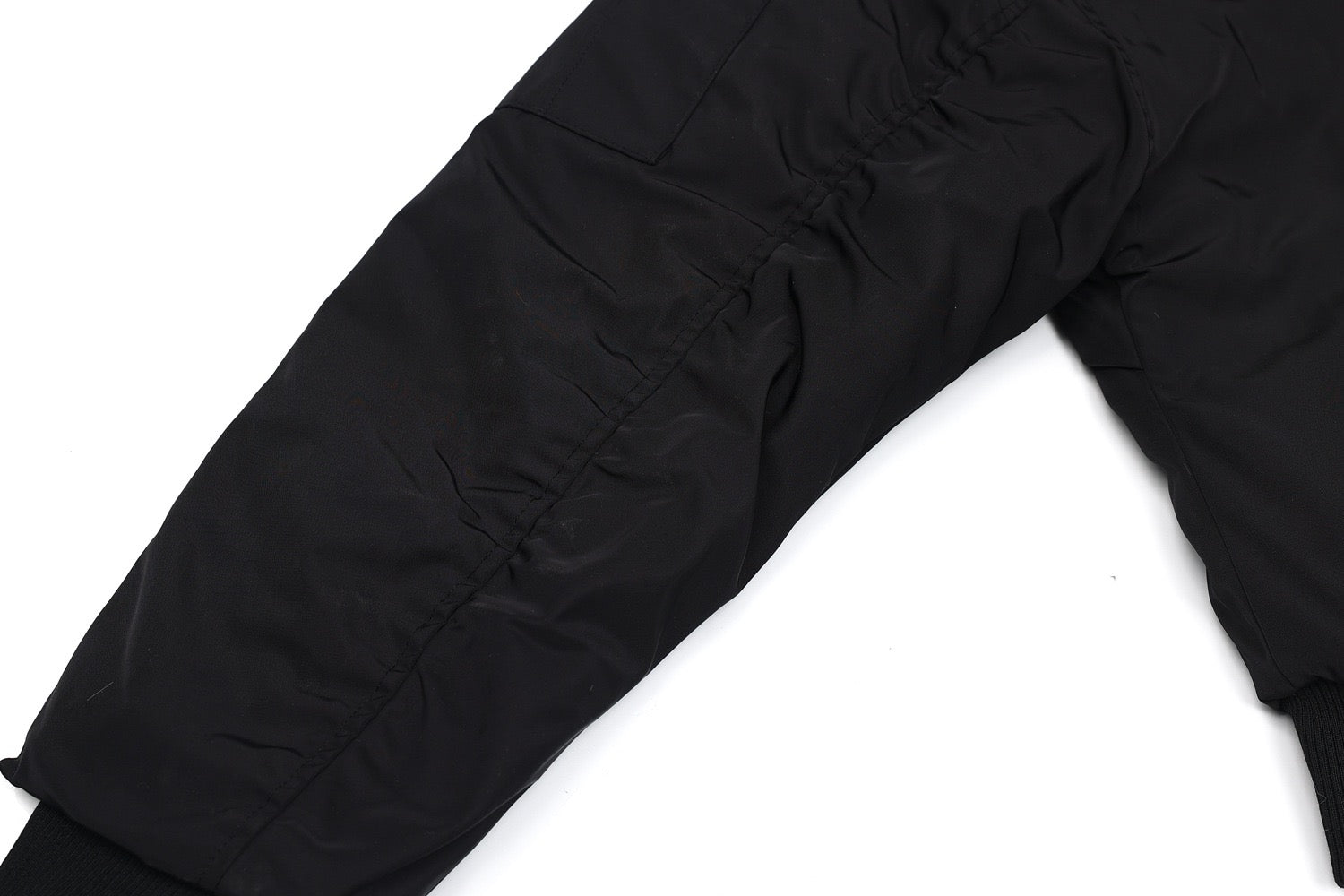 Omirad Fur-Trimmed Nylon Hooded Bomber Jacket | Black