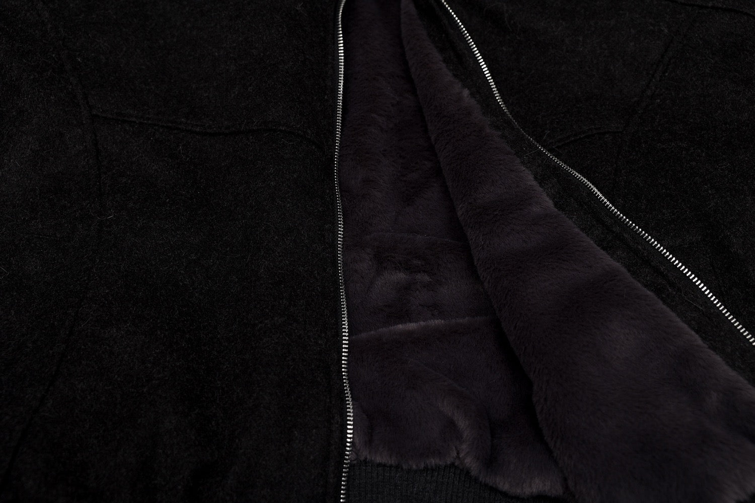 Omirad Fur-Hood Cropped Bomber Jacket | Winter Streetwear