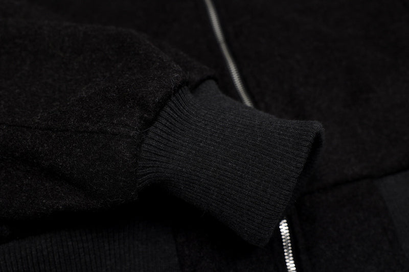 Omirad Fur-Hood Cropped Bomber Jacket | Winter Streetwear