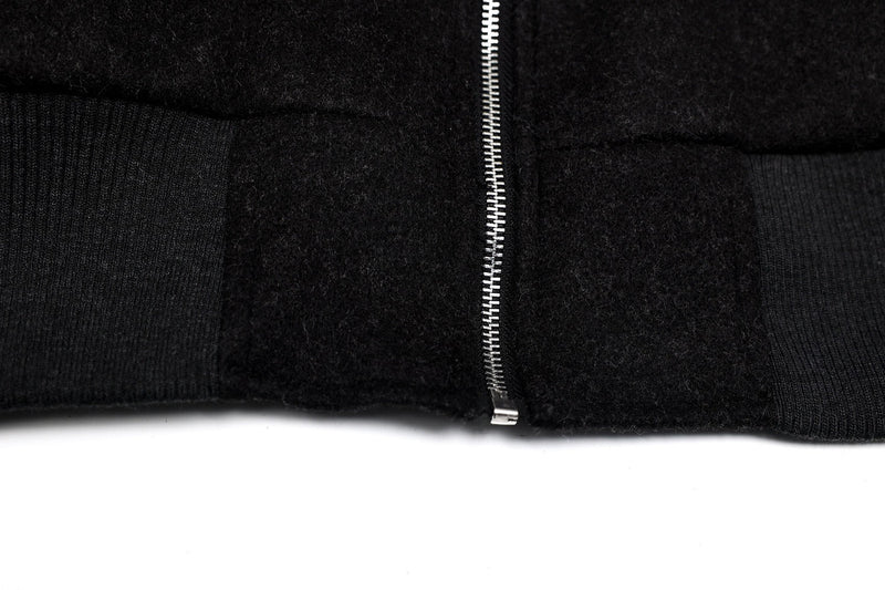 Omirad Fur-Hood Cropped Bomber Jacket | Winter Streetwear
