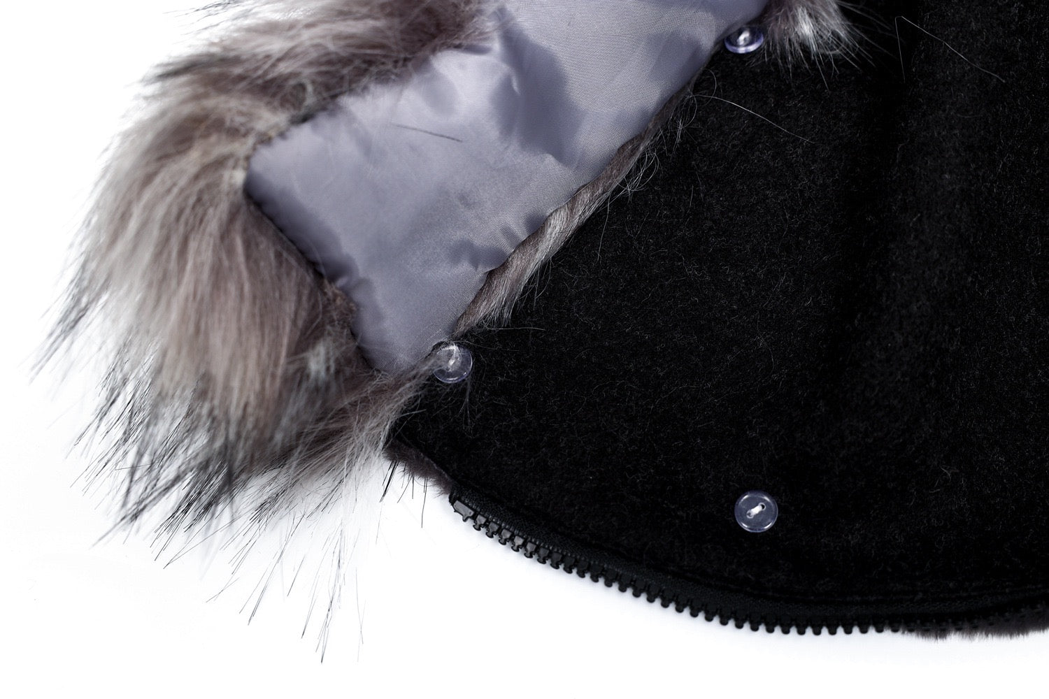 Omirad Fur-Hood Cropped Bomber Jacket | Winter Streetwear