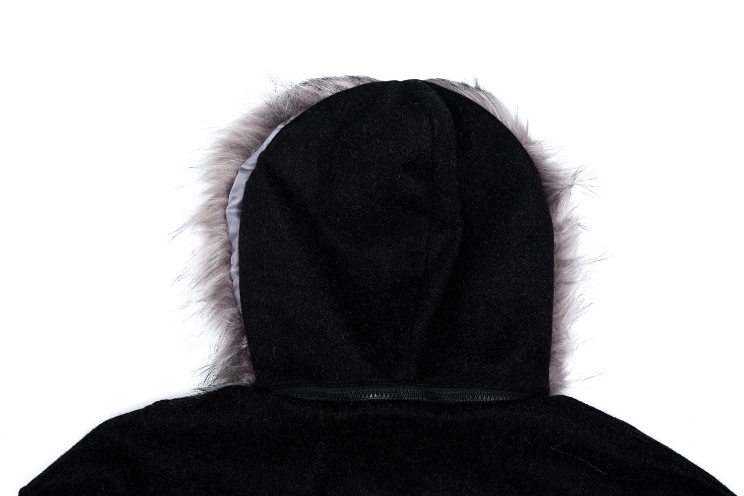 Omirad Fur-Hood Cropped Bomber Jacket | Winter Streetwear