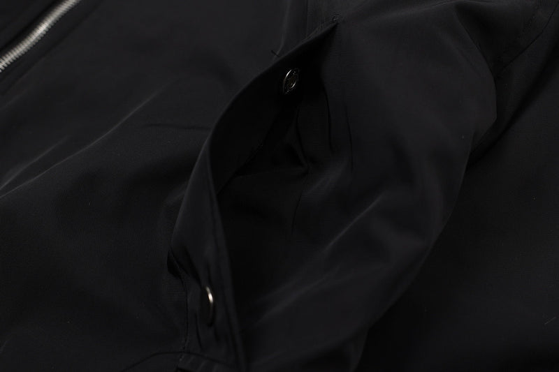 Cropped Bomber Jacket with Fur Collar | Streetwear