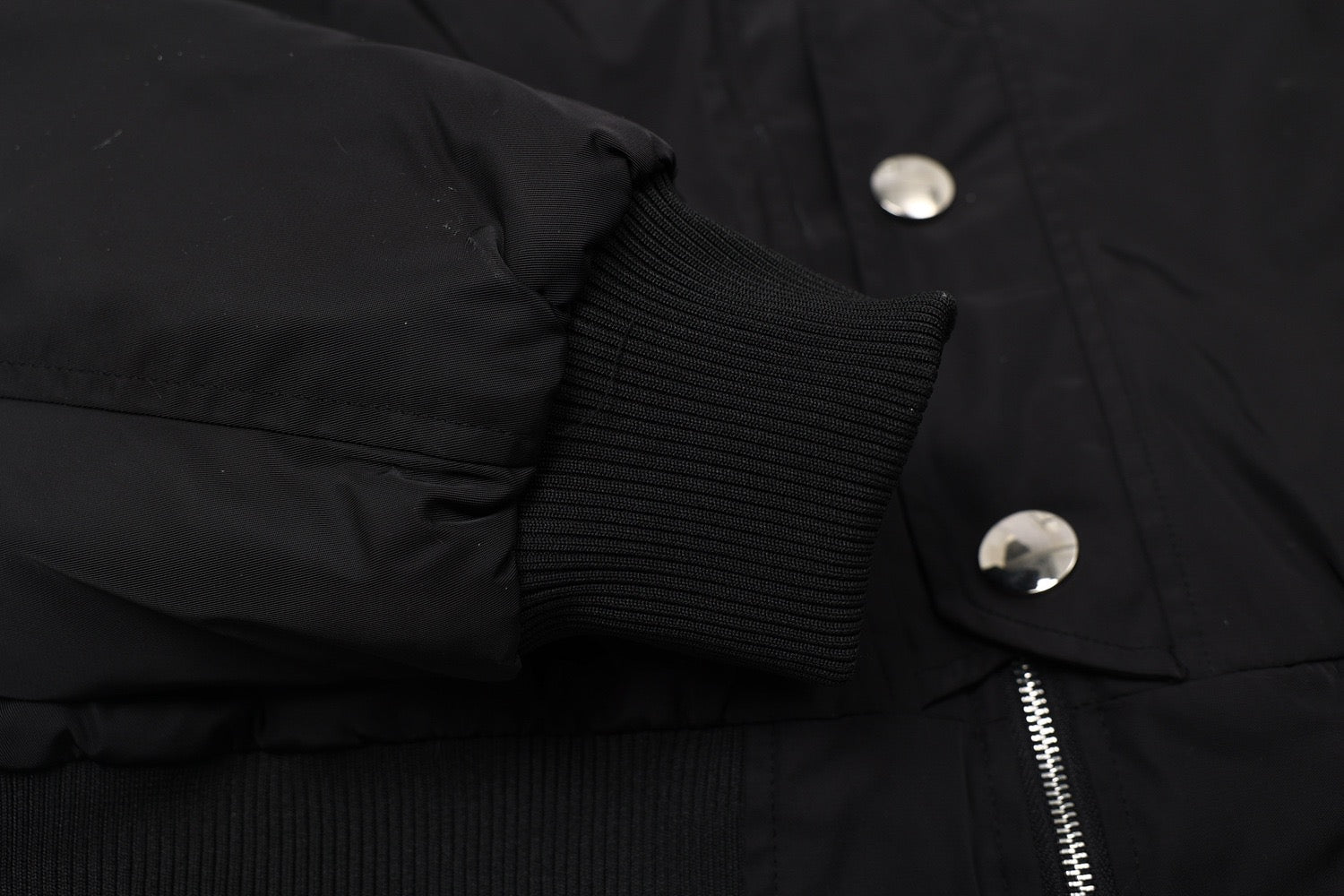 Fur-Lined Hooded Snap Bomber Jacket | Cropped Streetwear