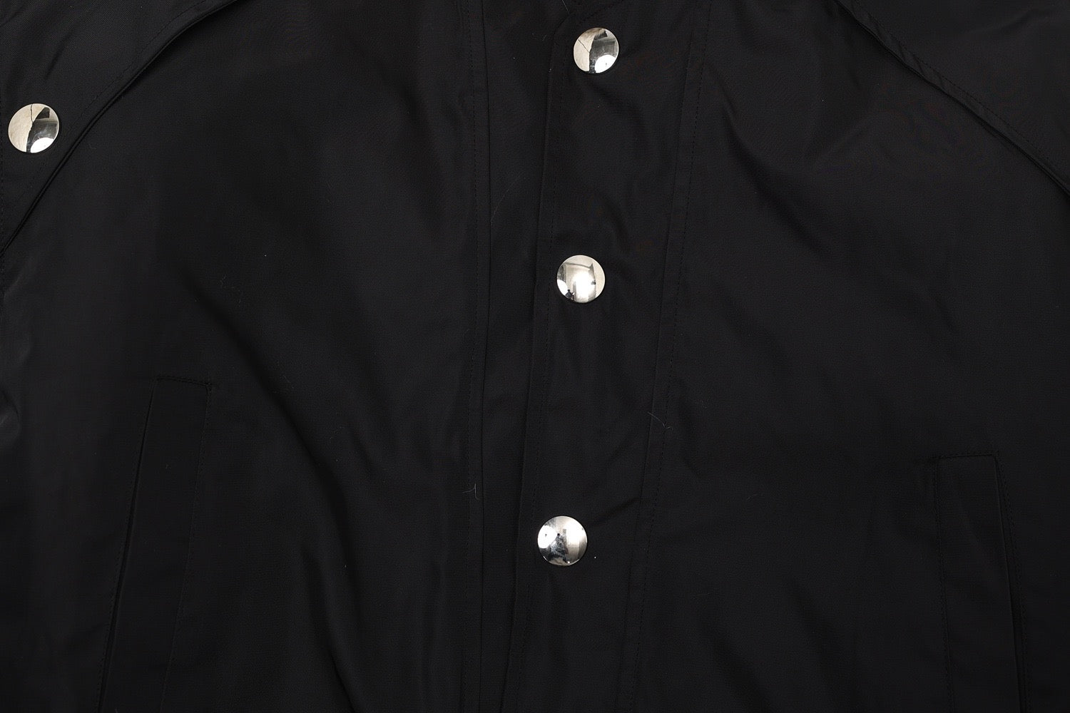 Fur-Lined Hooded Snap Bomber Jacket | Cropped Streetwear