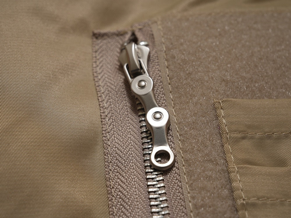 Omirad Fur-Hood Nylon Bomber Jacket | Cropped Streetwear