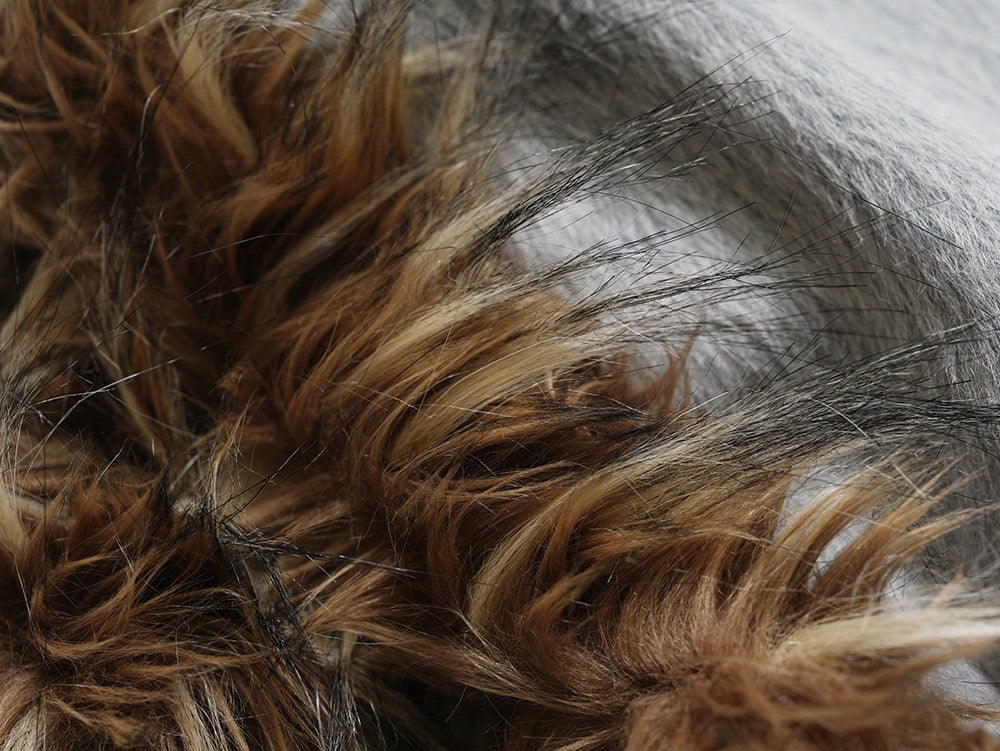 Omirad Fur-Hood Cropped Fleece Jacket | Women's Streetwear