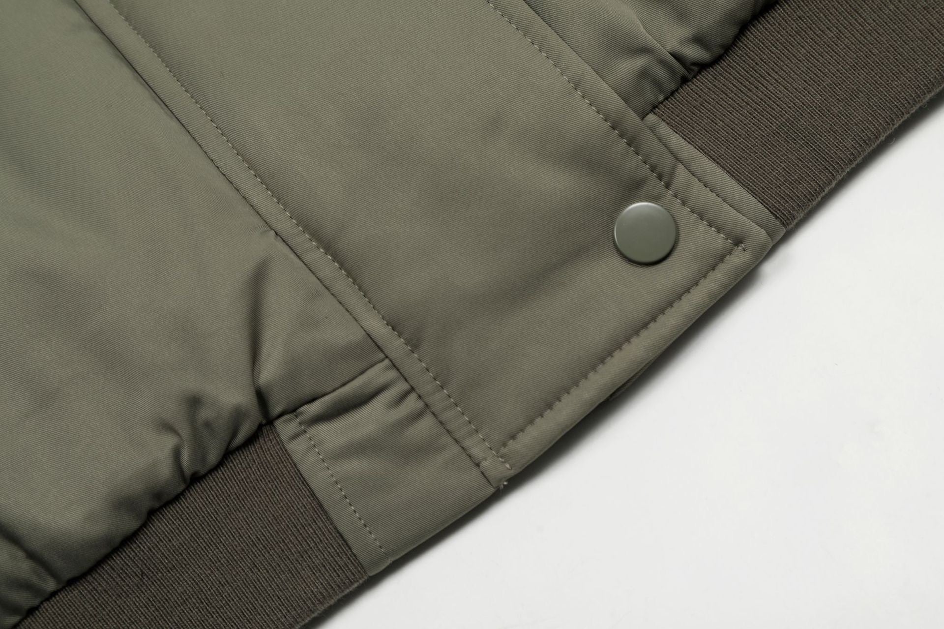 Sherpa Collar Utility Bomber Jacket | Military Olive