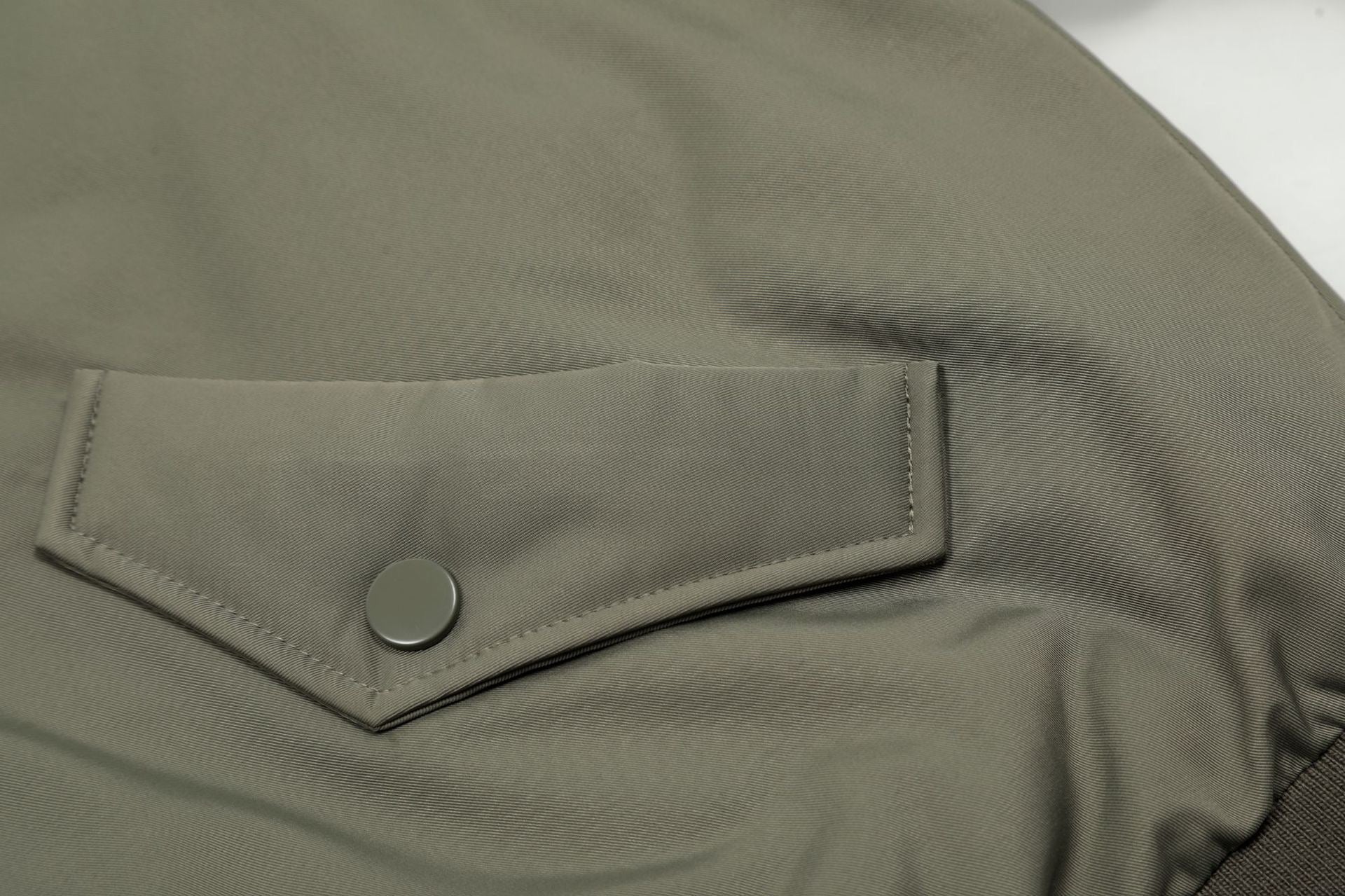 Sherpa Collar Utility Bomber Jacket | Military Olive