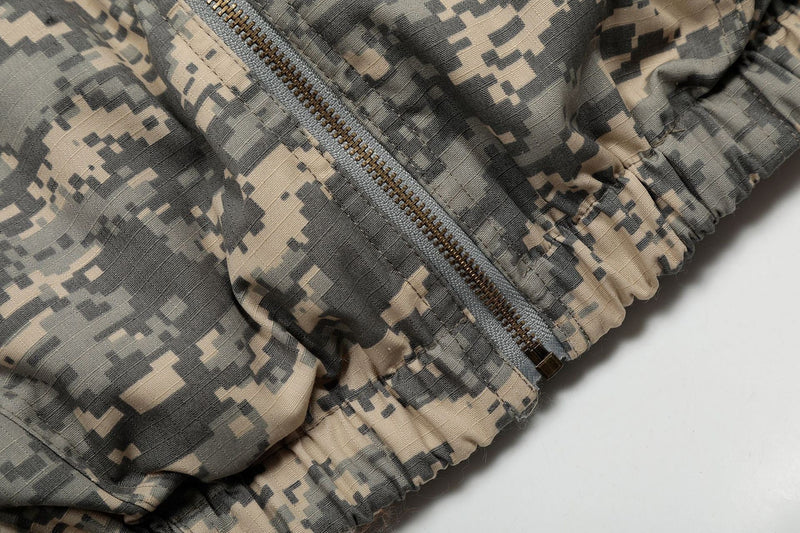 Digital Camo Sherpa Collar Bomber Jacket | Streetwear