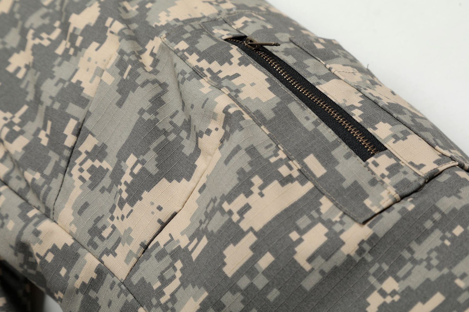 Digital Camo Sherpa Collar Bomber Jacket | Streetwear