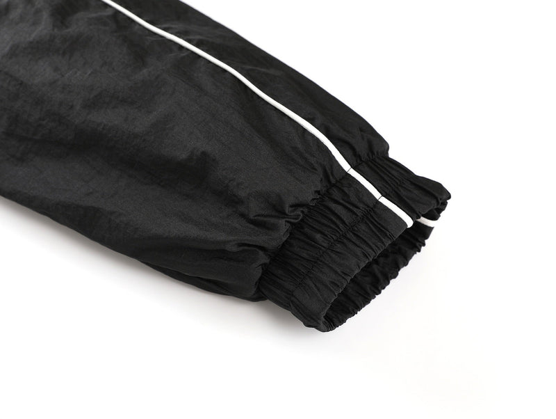 Reflective Piping Zip-Up Track Jacket | Street Sport Style