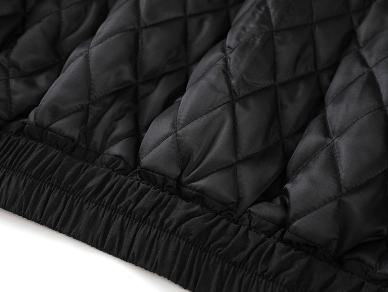 Reflective Piping Zip-Up Track Jacket | Street Sport Style