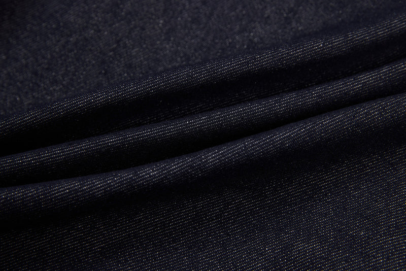 Omirad Mixed-Panel Denim Work Jacket | Contrast Sleeve