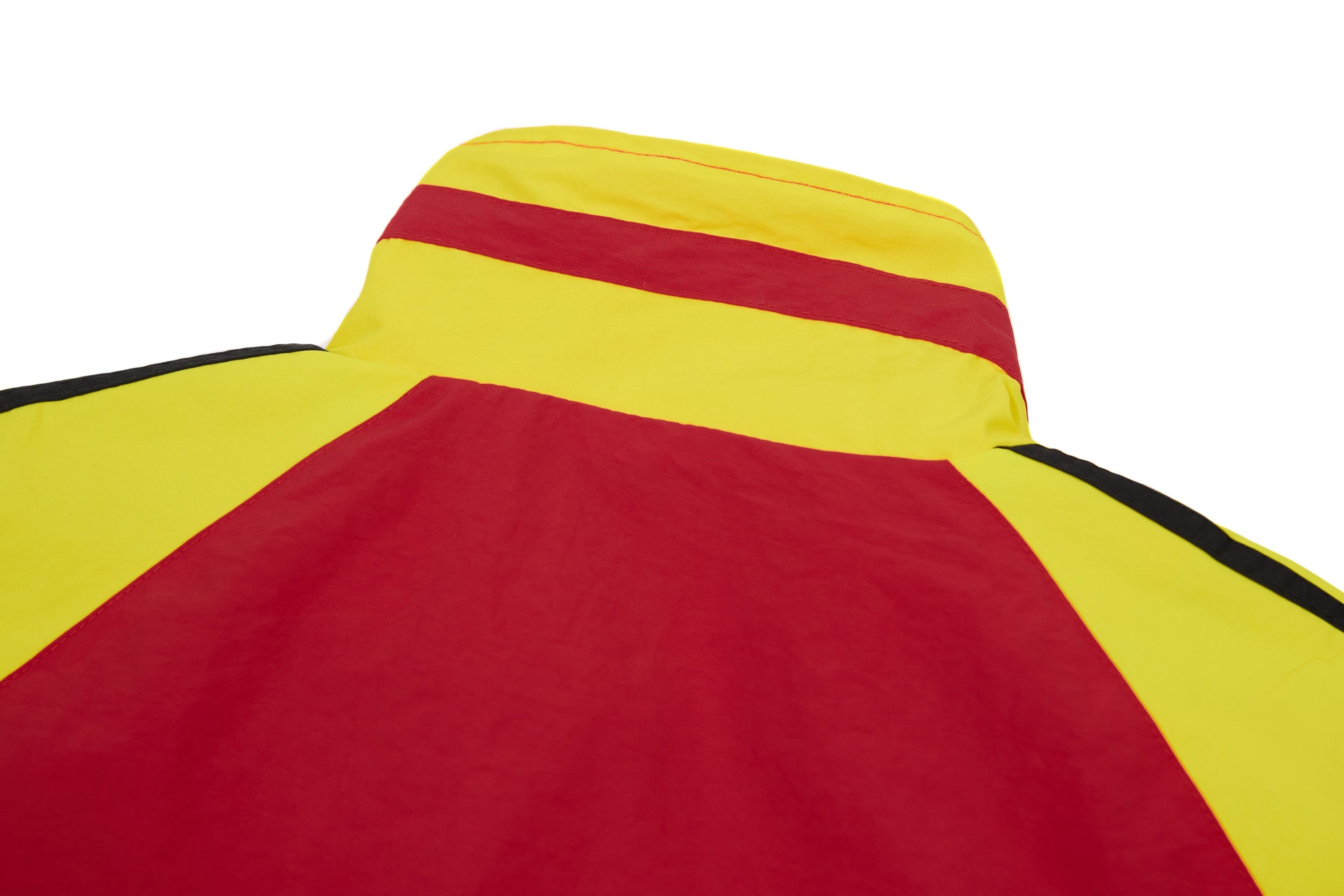 Arsenal Colorblock Track Jacket | Red Yellow Retro Windbreaker