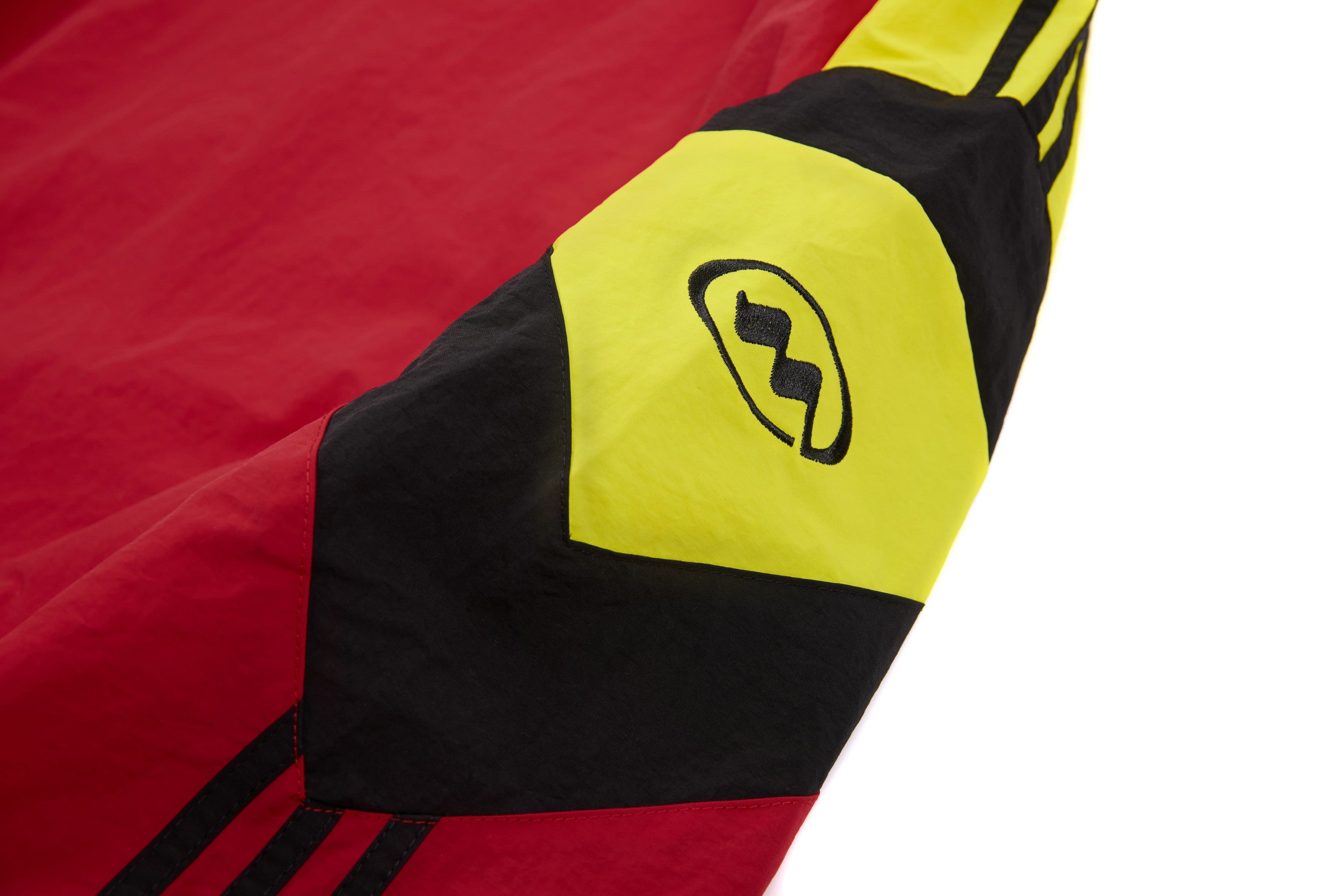Arsenal Colorblock Track Jacket | Red Yellow Retro Windbreaker