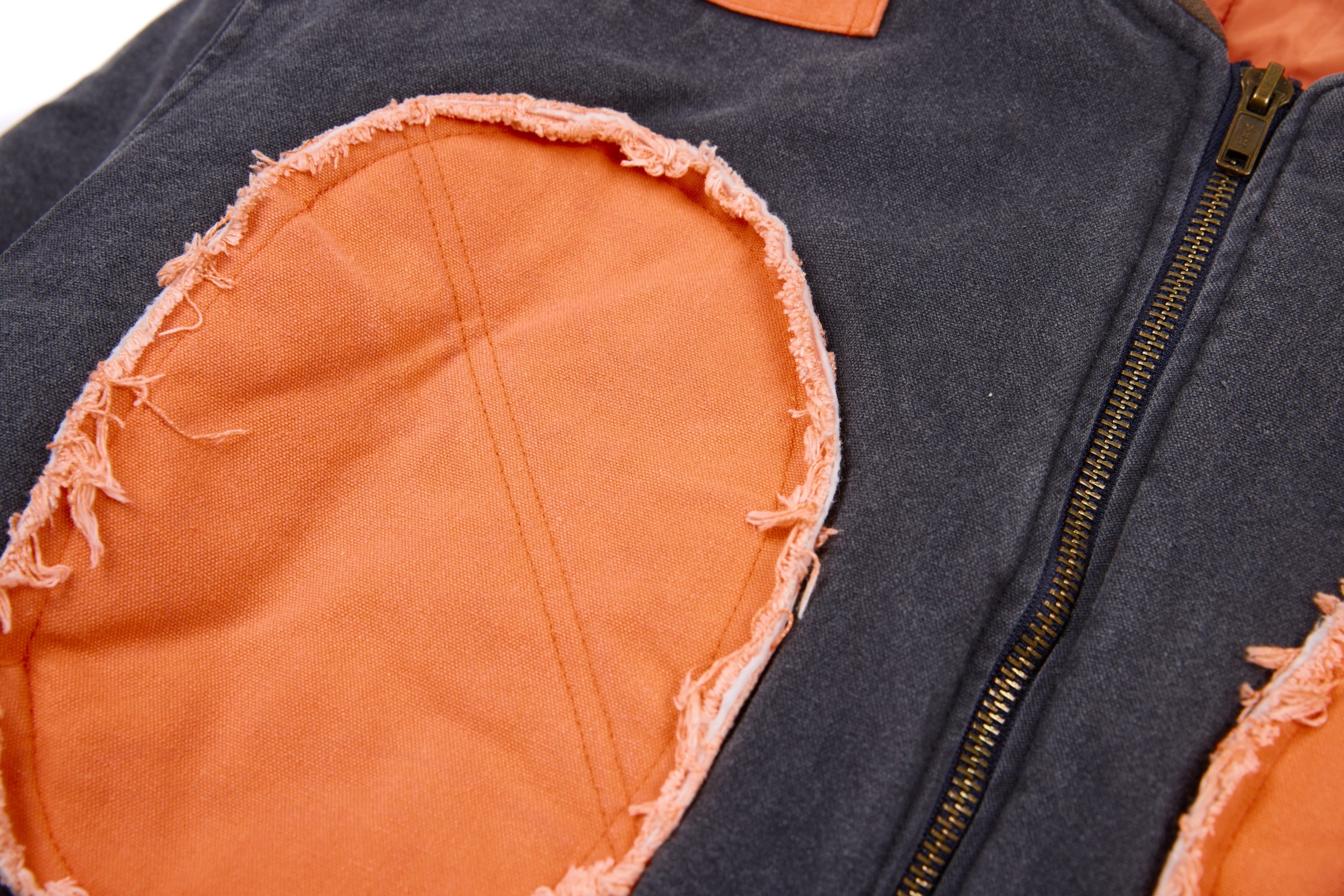 Omirad Patchwork Cotton Bomber Jacket | Cropped Streetwear