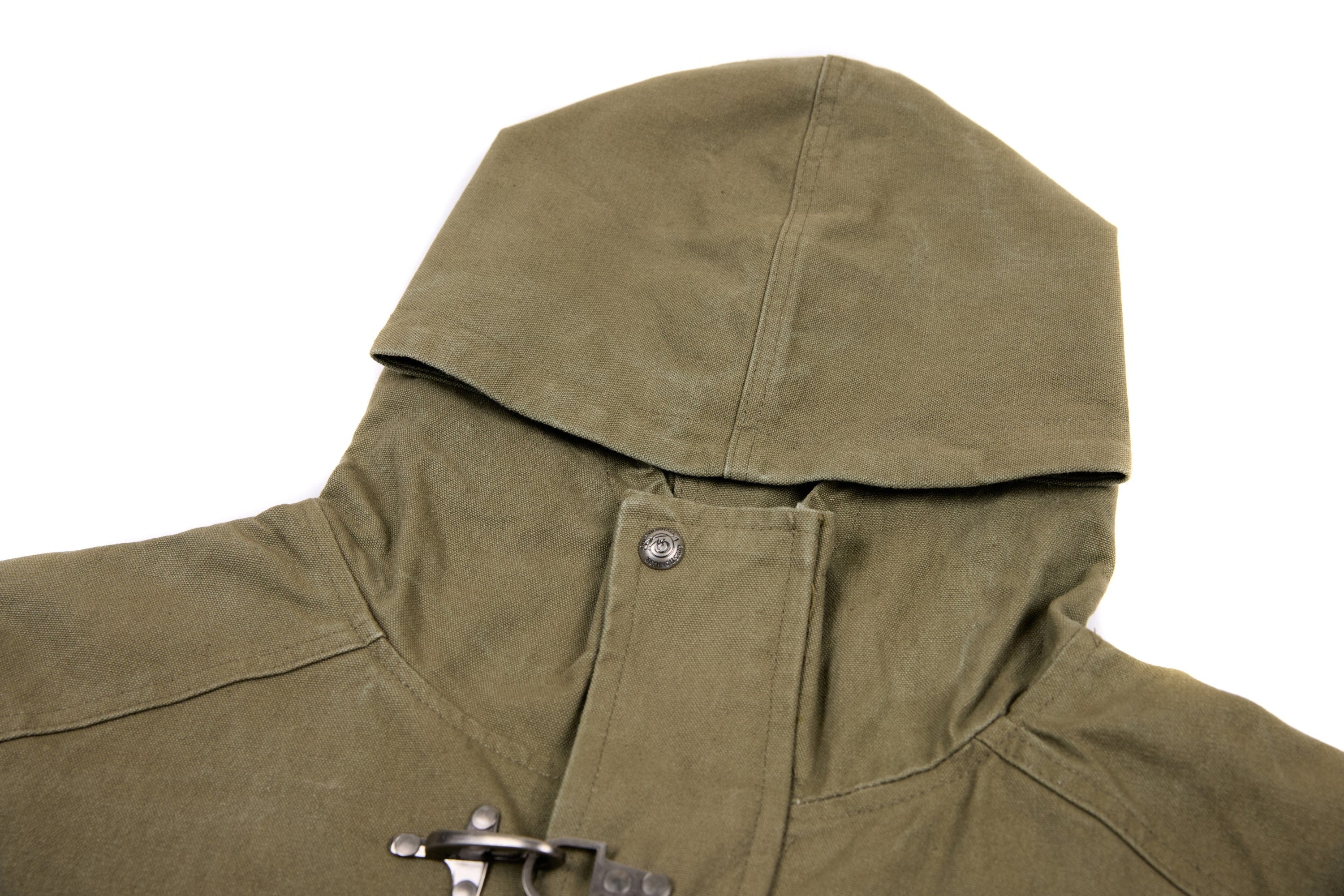 Omirad Buckle-Up Hooded Cotton Jacket | Utility Streetwear