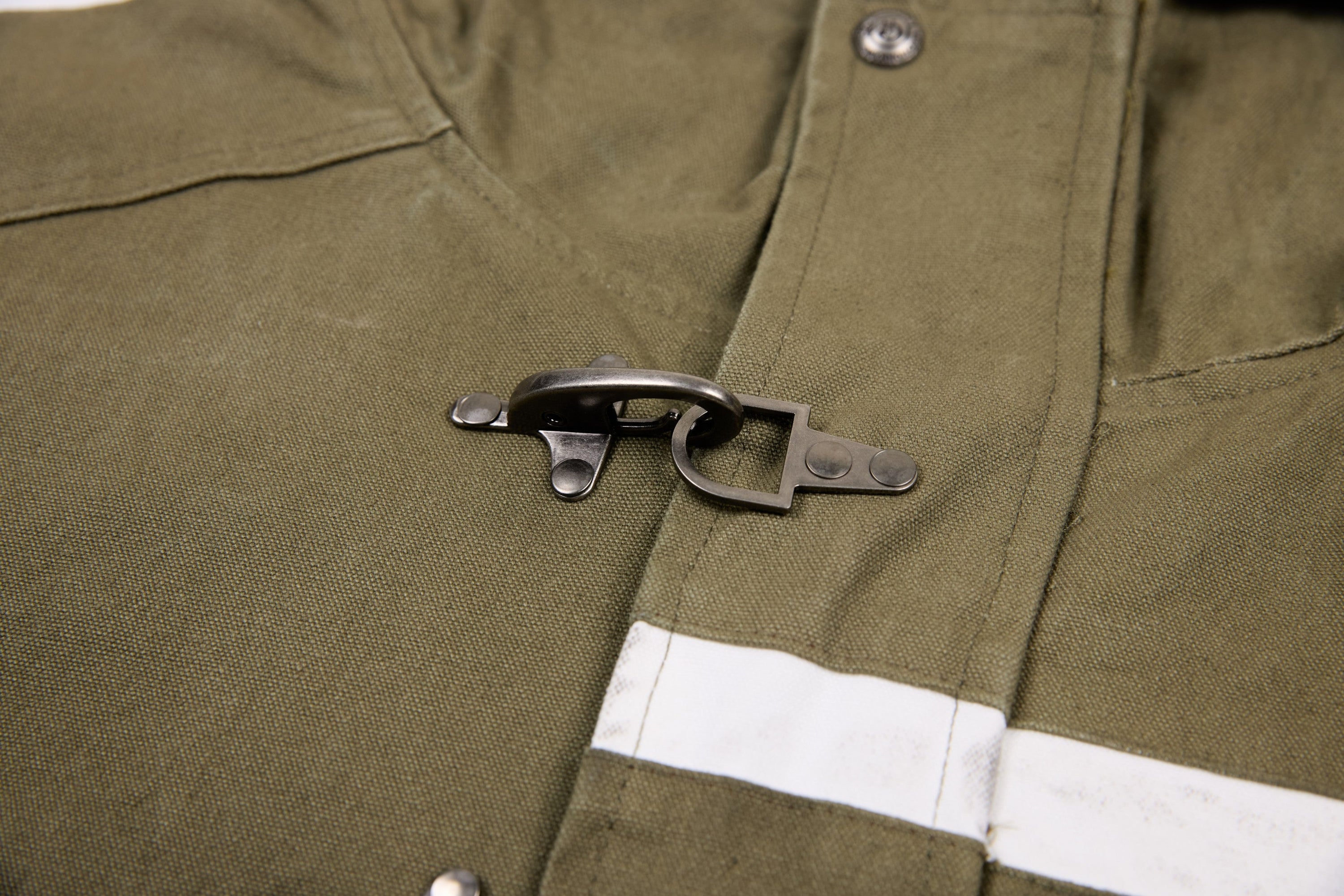 Omirad Buckle-Up Hooded Cotton Jacket | Utility Streetwear
