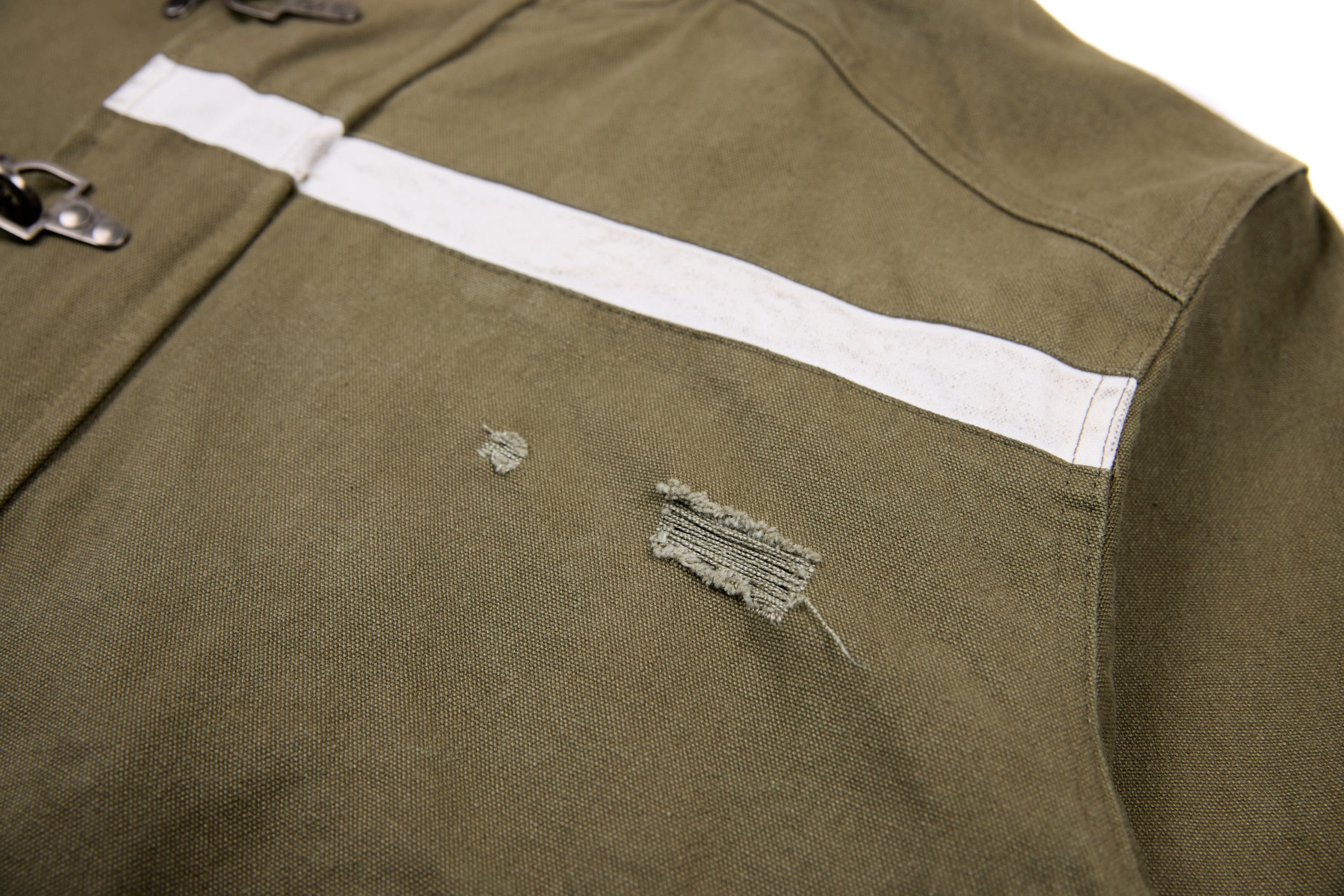 Omirad Buckle-Up Hooded Cotton Jacket | Utility Streetwear