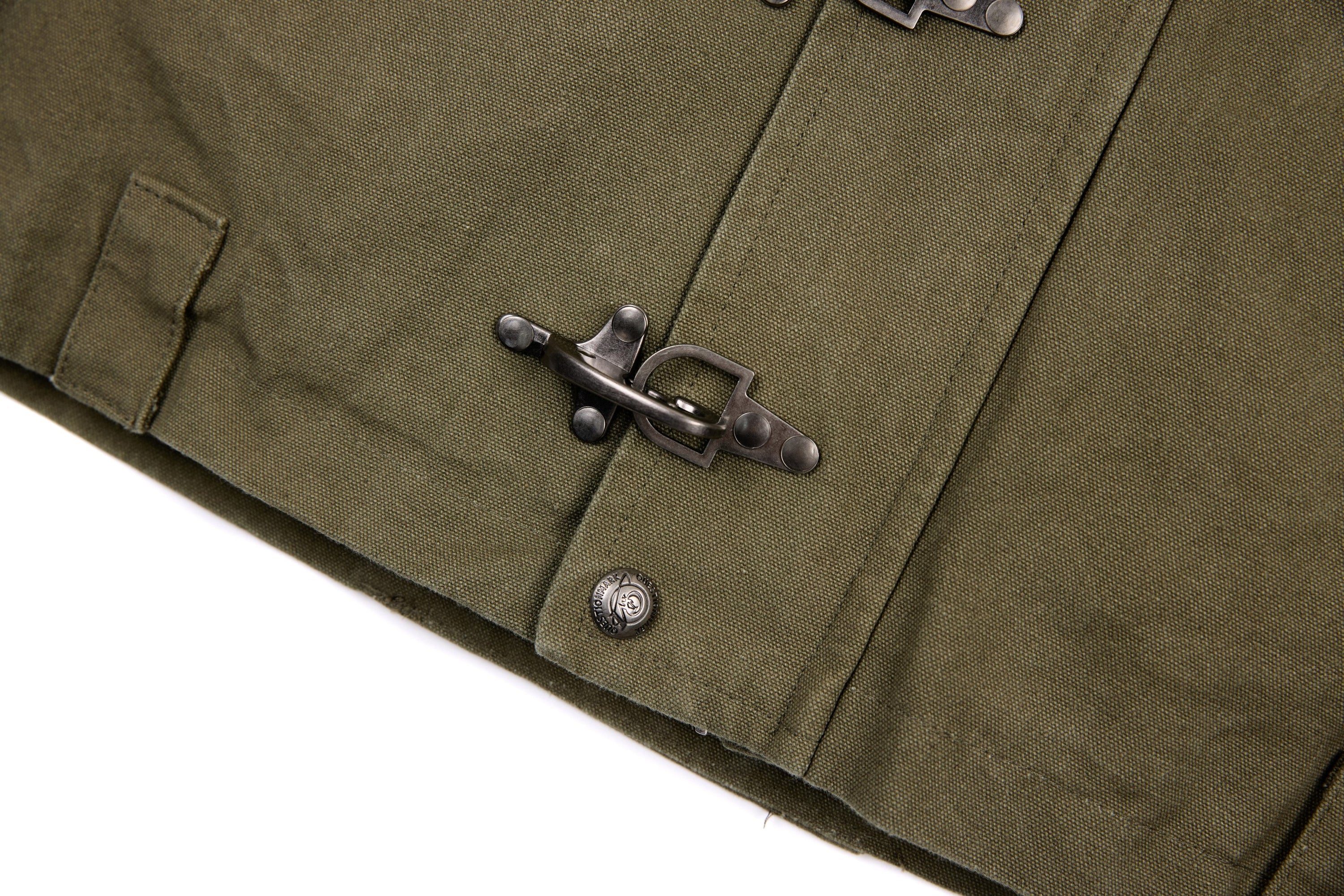Omirad Buckle-Up Hooded Cotton Jacket | Utility Streetwear