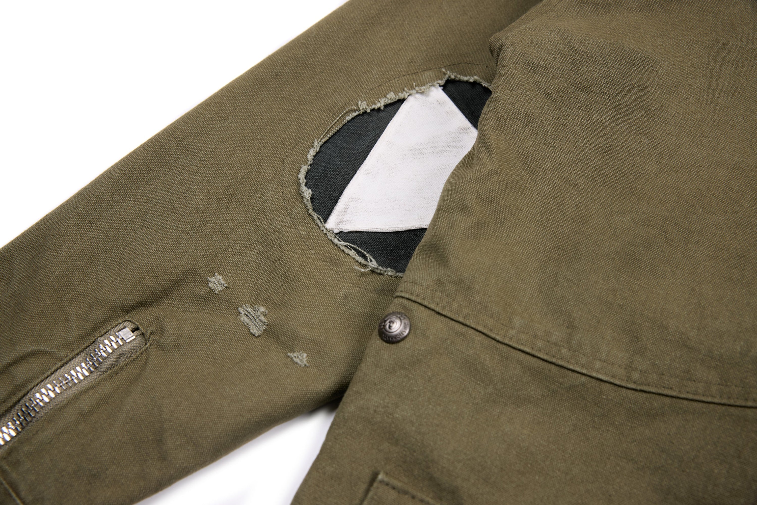 Omirad Buckle-Up Hooded Cotton Jacket | Utility Streetwear