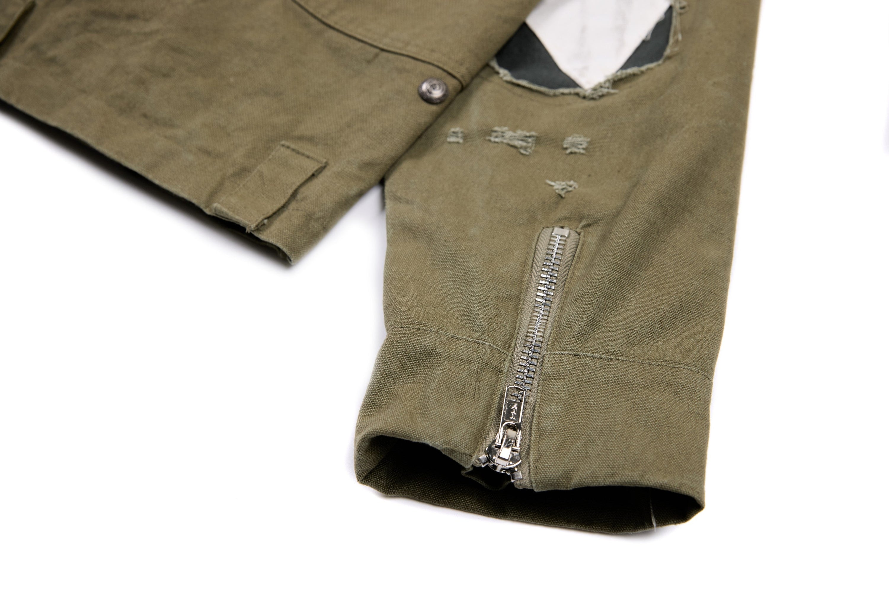 Omirad Buckle-Up Hooded Cotton Jacket | Utility Streetwear